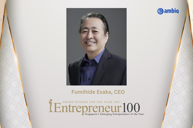 Ambiq CEO Wins the Entrepreneur 100 Award